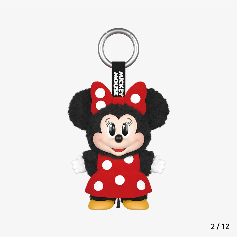 POP MART X Disney Mickey Family Cute Together Keychain Pendant Bag Charm MINNIE